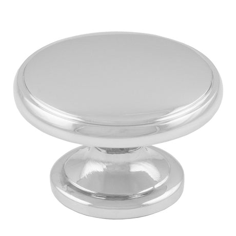 High quality image of Carlisle Brass - Oxford Knob 32mm - Polished Chrome | Sku. ftd524scp | Trade Door Handles.