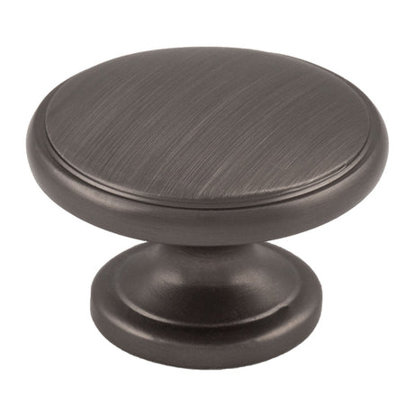 High quality image of Carlisle Brass - Oxford Knob 32mm - Gun Metal | Sku. ftd524sgm | Trade Door Handles.