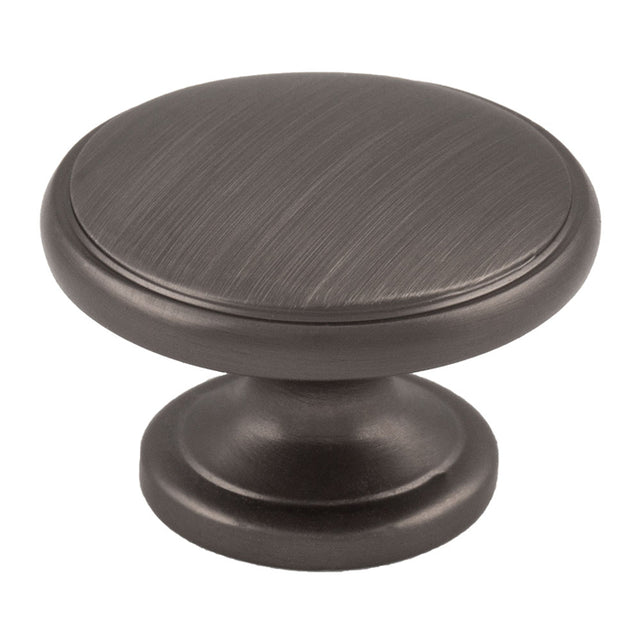 High quality image of Carlisle Brass - Oxford Knob 32mm - Gun Metal | Sku. ftd524sgm | Trade Door Handles.