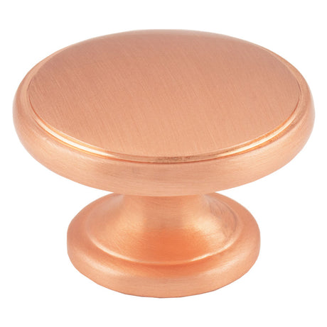 High quality image of Carlisle Brass - Oxford Knob 32mm - Satin Copper | Sku. ftd524ssco | Trade Door Handles.
