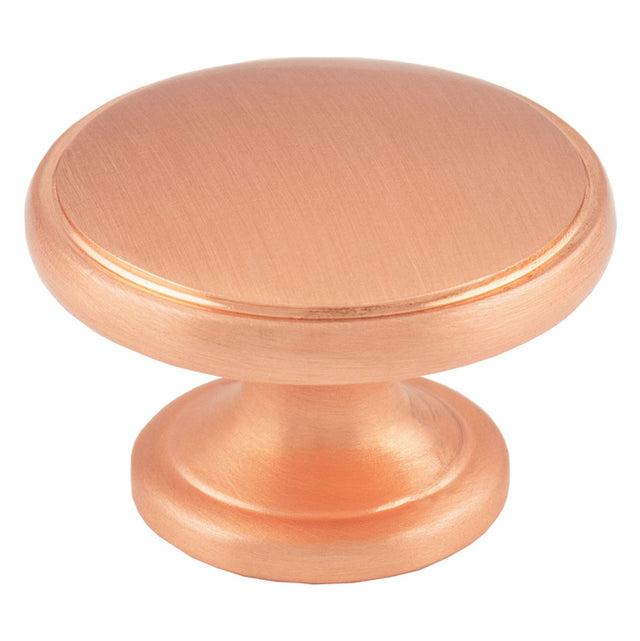 High quality image of Carlisle Brass - Oxford Knob 32mm - Satin Copper | Sku. ftd524ssco | Trade Door Handles.
