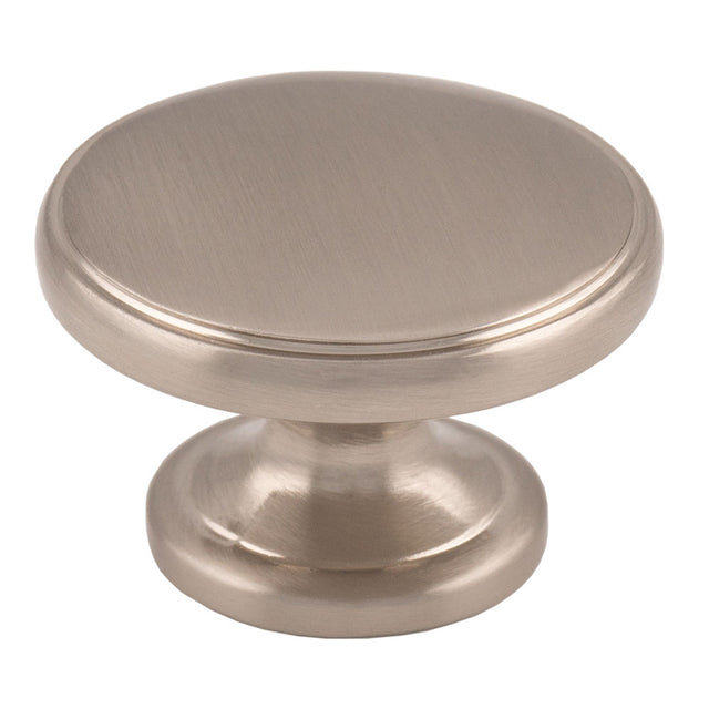 High quality image of Carlisle Brass - Oxford Knob 32mm - Satin Nickel | Sku. ftd524ssn | Trade Door Handles.