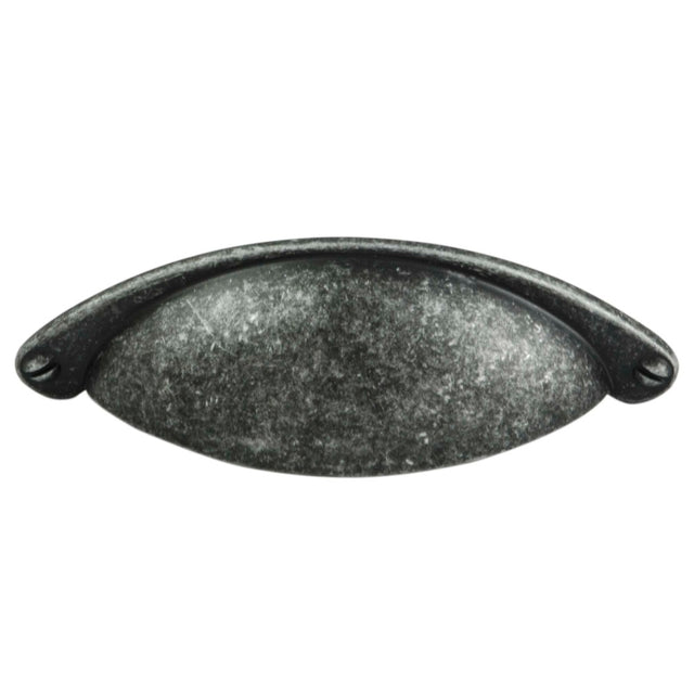 High quality image of FTD - Cup Pattern Handle 64mm - Pewter | Sku. ftd555pt | Trade Door Handles.