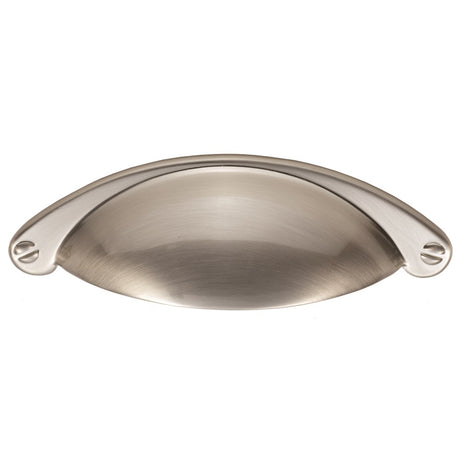 High quality image of FTD - Cup Pattern Handle 64mm - Satin Nickel | Sku. ftd555sn | Trade Door Handles.