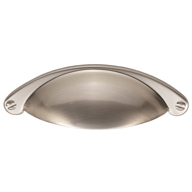 High quality image of FTD - Cup Pattern Handle 64mm - Satin Nickel | Sku. ftd555sn | Trade Door Handles.