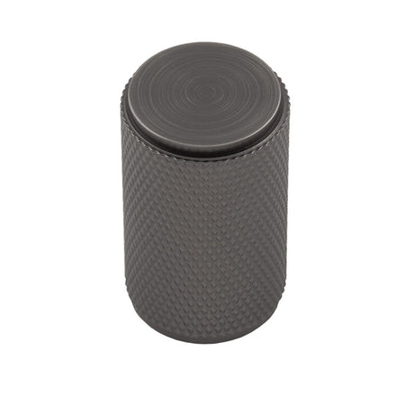 High quality image of Carlisle Brass - Knurled Knob - Anthracite | Sku. ftd702ant | Trade Door Handles.
