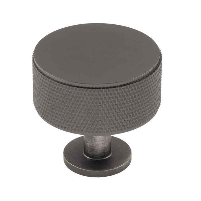 High quality image of Carlisle Brass - Knurled Radio Knob - Anthracite | Sku. ftd703ant | Trade Door Handles.