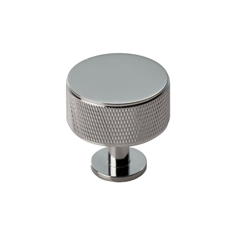 High quality image of Carlisle Brass - Knurled Radio Knob - Polished Chrome | Sku. ftd703cp | Trade Door Handles.