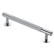 High quality image of Carlisle Brass - Lines Pull Handle 128mm c/c - Polished Chrome | Sku. ftd710bcp | Trade Door Handles.