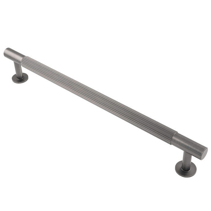 High quality image of Carlisle Brass - Lines Pull Handle 224mm c/c - Anthracite | Sku. ftd710eant | Trade Door Handles.