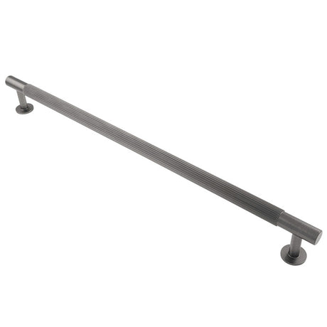 High quality image of Carlisle Brass - Lines Pull Handle 320mm c/c - Anthracite | Sku. ftd710hant | Trade Door Handles.