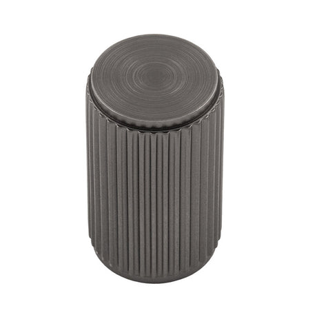 High quality image of Carlisle Brass - Lines Knob - Anthracite | Sku. ftd712ant | Trade Door Handles.