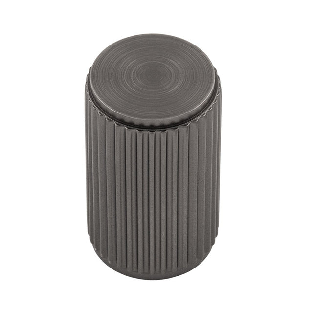 High quality image of Carlisle Brass - Lines Knob - Anthracite | Sku. ftd712ant | Trade Door Handles.