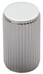 High quality image of Carlisle Brass - Lines Knob - Polished Chrome | Sku. ftd712cp | Trade Door Handles.