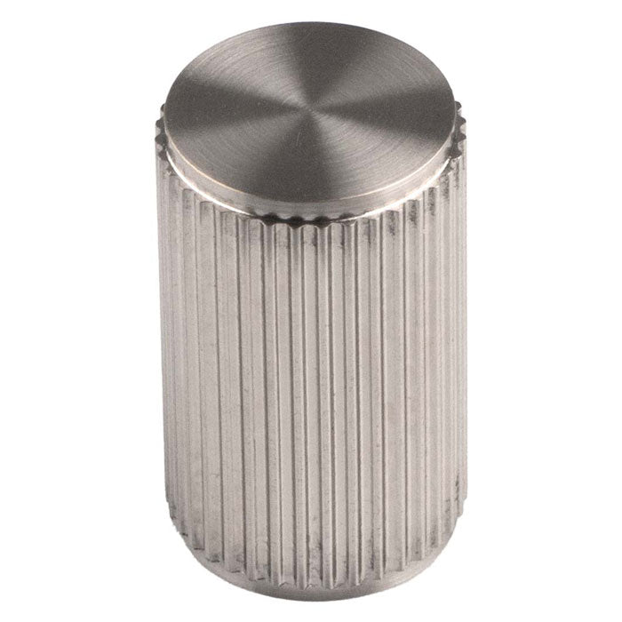 High quality image of Carlisle Brass - Lines Knob - Satin Nickel | Sku. ftd712sn | Trade Door Handles.