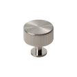 High quality image of Carlisle Brass - Lines Radio Knob - Satin Nickel | Sku. ftd713sn | Trade Door Handles.