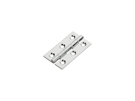 High quality image of FTD - 50 x 28mm Cabinet Hinge - Polished Chrome | Sku. ftd800ccp | Trade Door Handles.