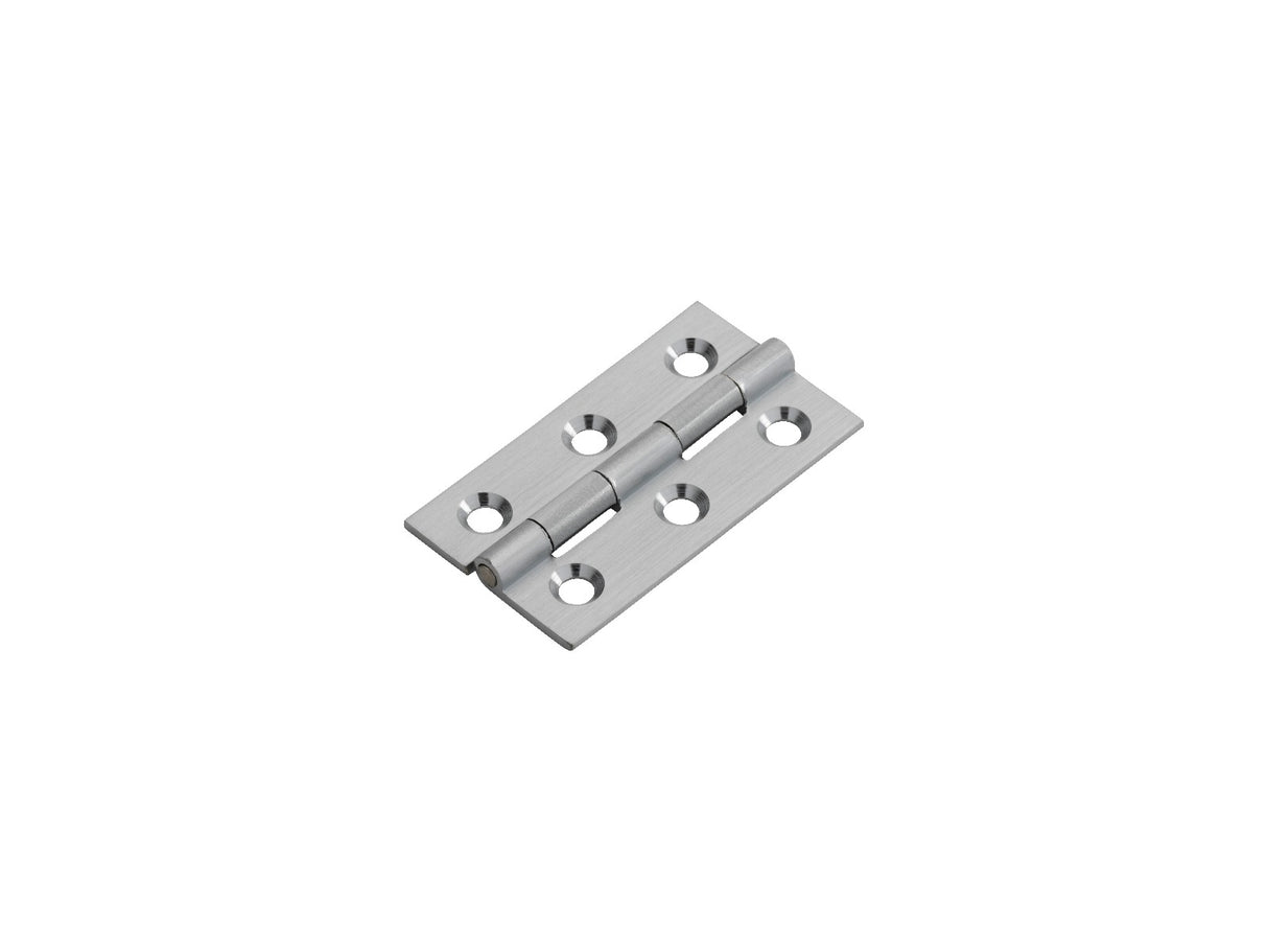 High quality image of FTD - 50 x 28mm Cabinet Hinge - Satin Chrome | Sku. ftd800csc | Trade Door Handles.