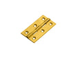 High quality image of FTD - 64 x 35mm Cabinet Hinge - Polished Brass | Sku. ftd800d | Trade Door Handles.