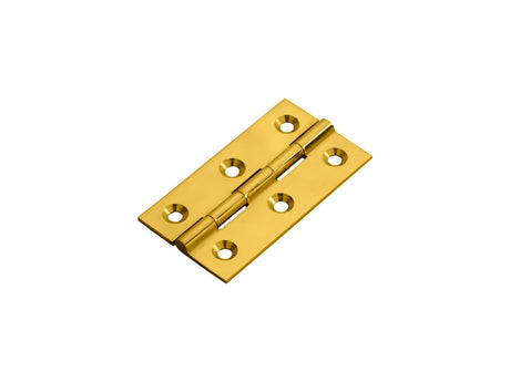 High quality image of FTD - 64 x 35mm Cabinet Hinge - Polished Brass | Sku. ftd800d | Trade Door Handles.