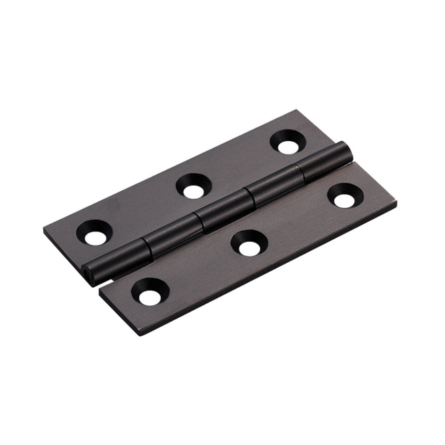 High quality image of FTD - 64 x 35mm Cabinet Hinge - Matt Black | Sku. ftd800dmb | Trade Door Handles.