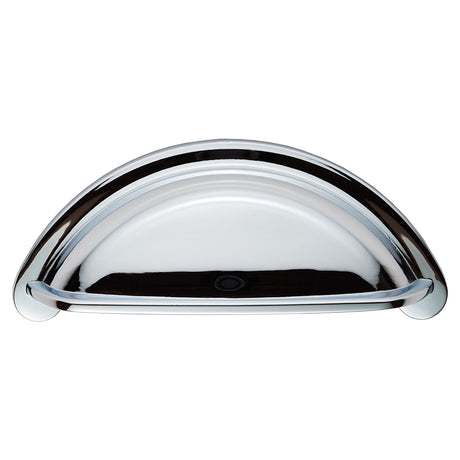 High quality image of FTD - Cottage Cup Pull 76mm - Polished Chrome | Sku. ftd557cp | Trade Door Handles.