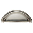 High quality image of FTD - Cottage Cup Pull 76mm - Satin Nickel | Sku. ftd557sn | Trade Door Handles.