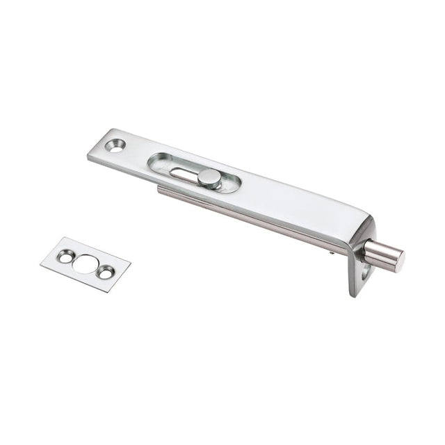 Fulton & Bray Accessories Chrome Fulton & Bray - Sunk Slide Flush Bolt 17 x 100mm