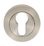 High quality image of Carlisle Brass - Euro Profile Escutcheon - Satin Nickel | Sku. gk4001sn | Trade Door Handles.