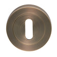 High quality image of Carlisle Brass - Standard profile Escutcheon - Antique Brass | Sku. gk4003ab | Trade Door Handles.