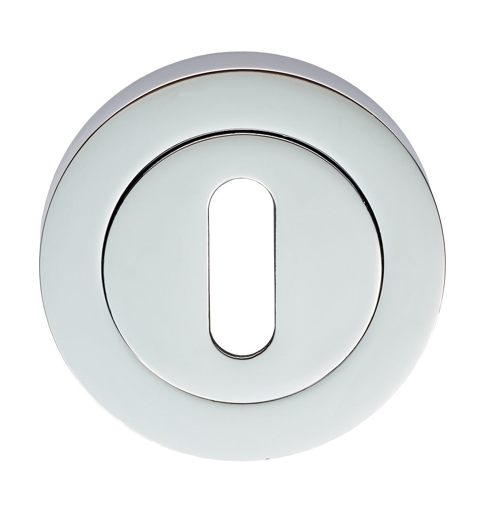 High quality image of Carlisle Brass - Standard Profile Escutcheon - Polished Chrome | Sku. gk4003cp | Trade Door Handles.
