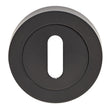High quality image of Carlisle Brass - Standard profile Escutcheon - Matt Black | Sku. gk4003mb | Trade Door Handles.
