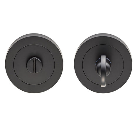 High quality image of Carlisle Brass - Thumb turn & Release - Matt Black | Sku. gk4004mb | Trade Door Handles.