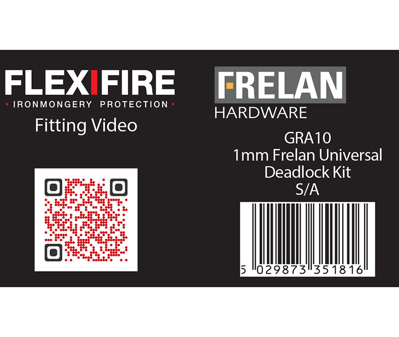 High quality image of Frelan - Intumescent Kits for Dead Locks 1mm 30 & 60 Minute Sku. GRA10