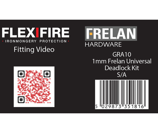 High quality image of Frelan - Intumescent Kits for Dead Locks 1mm 30 & 60 Minute Sku. GRA10
