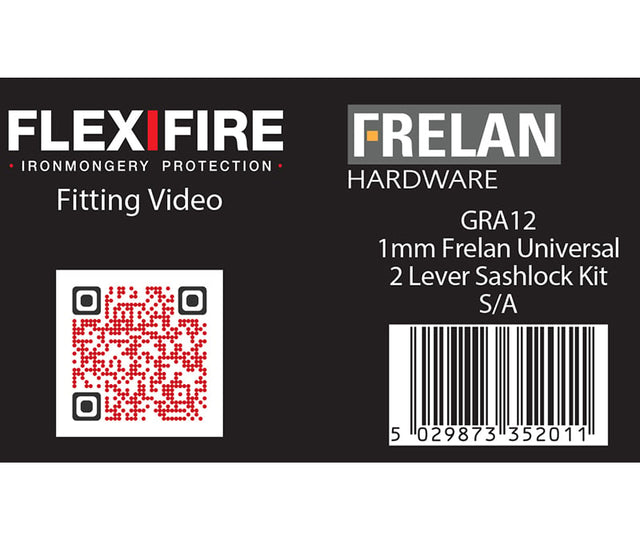 High quality image of Frelan - Univesal kit for 2L sashlocks 30 minute | Sku. gra12 | available to order from Trade Door Handles in Kendal.