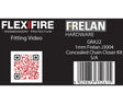 High quality image of Frelan - Kits for Concealed Door Controls 1mm 30 Minute Sku. GRA22