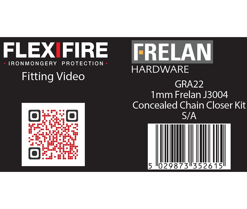 High quality image of Frelan - Kits for Concealed Door Controls 1mm 30 Minute Sku. GRA22