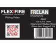 High quality image of Frelan - Kit for 102mm radiused hinges pack of 4 30 minute 1mm | Sku. gra3 | available to order from Trade Door Handles in Kendal.