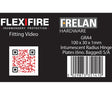 High quality image of Frelan - Kit for 102mm radiused hinges pack of 6 30 minute 1mm | Sku. gra4 | available to order from Trade Door Handles in Kendal.