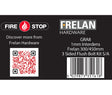 High quality image of Frelan - Kit for 300 & 450mm flushbolts 1mm 30 Minute Sku. GRA8