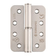 High quality image of Eurospec - Grade 13 102 x 76 x 3mm Lift Off Hinge - Radius-Left Hand - Satin Stainless Steel | Sku.H3N1203/13/SSS/R/L | Trade Door Handles.