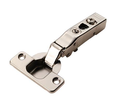 High quality image of Carlisle Brass - Full Overlay Soft Close Hinges - Nickel Plate | Sku. h4-100-35-10 | Trade Door Handles.