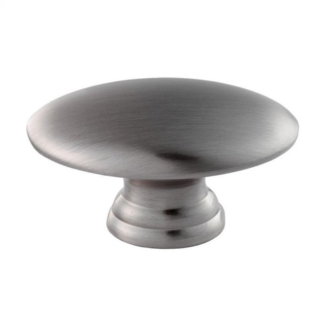 High quality image of FTD - Oval Knob - Satin Nickel | Sku. ftd255asn | Trade Door Handles.