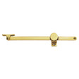 High quality image of Carlisle Brass - Screw Down Pattern Casement Stay 246mm - Polished Brass | Sku. aa73 | Trade Door Handles.
