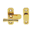 High quality image of Carlisle Brass - T-Handle Fastener - Polished Brass | Sku. wf13 | Trade Door Handles.