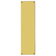 High quality image of Carlisle Brass - Finger Plate Flat Sheet 304 x 77mm - Polished Brass | Sku. m39f | Trade Door Handles.