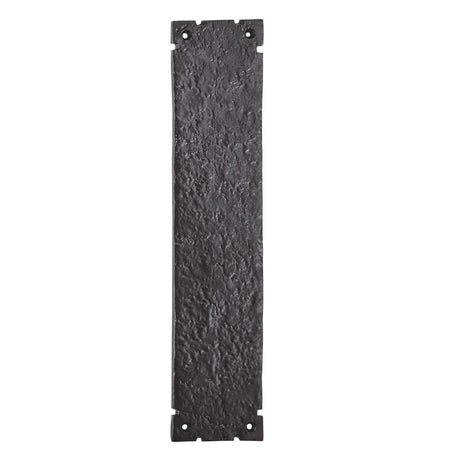High quality image of Ludlow - Finger Plate 315 x 65mm - Black Antique | Sku. lf55101 | Trade Door Handles.