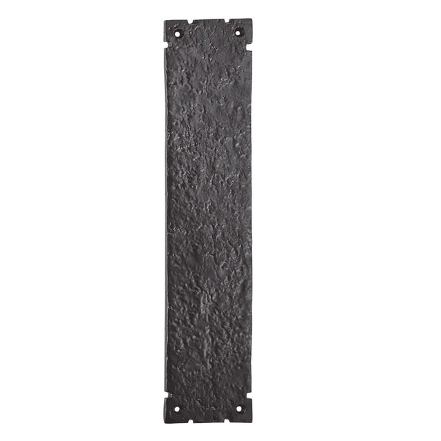 High quality image of Ludlow - Finger Plate 315 x 65mm - Black Antique | Sku. lf55101 | Trade Door Handles.