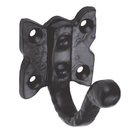 High quality image of Ludlow - Single Wardrobe Hook - Black Antique | Sku. lf5527 | Trade Door Handles.